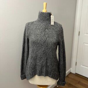 Incalpaca TPX Tiyarik Alpaca/Merino Blend Gray Turtleneck Sweater Sz S